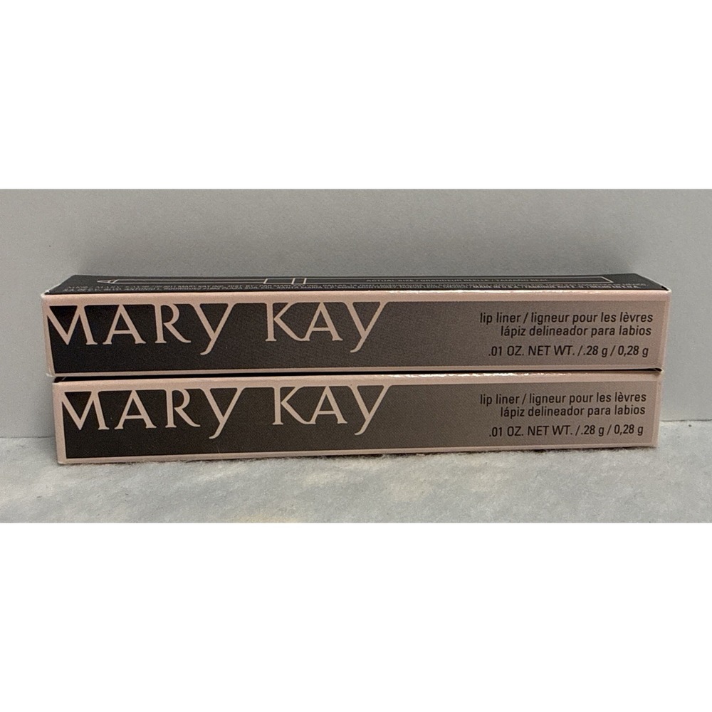 Lot of 2 Mary Kay Lip Liner Caramel 048451 .01 oz New Twist Discontinued